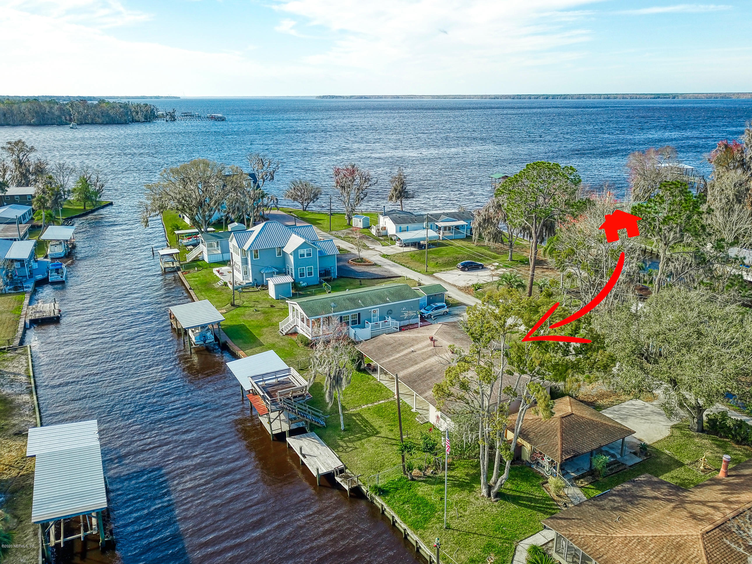 8466 Moody Canal Road St. Augustine, FL 32092 - Photo 2 of 48 Aerial View