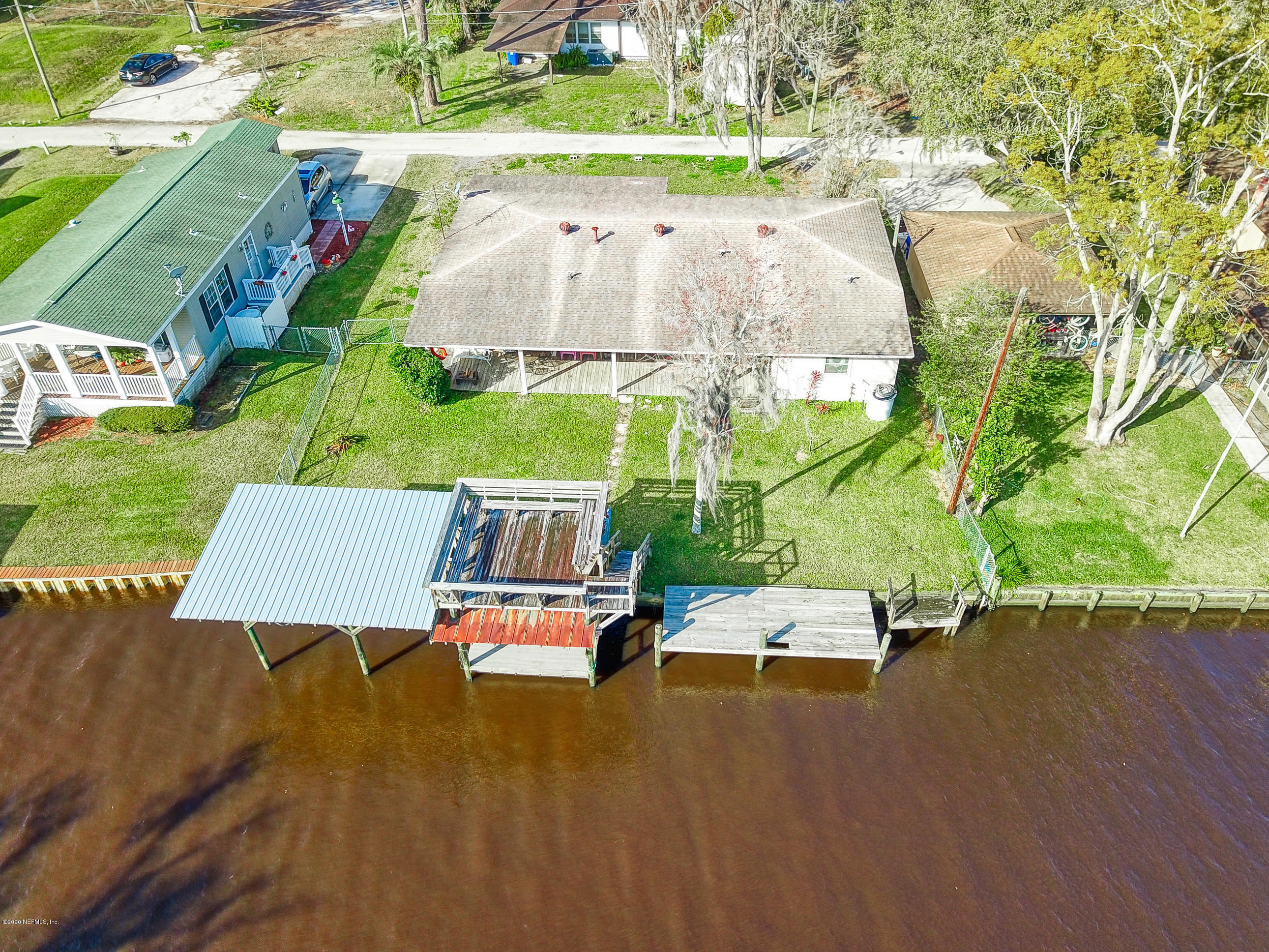 8466 Moody Canal Road St. Augustine, FL 32092 - Photo 46 of 48 Aerial view of Property