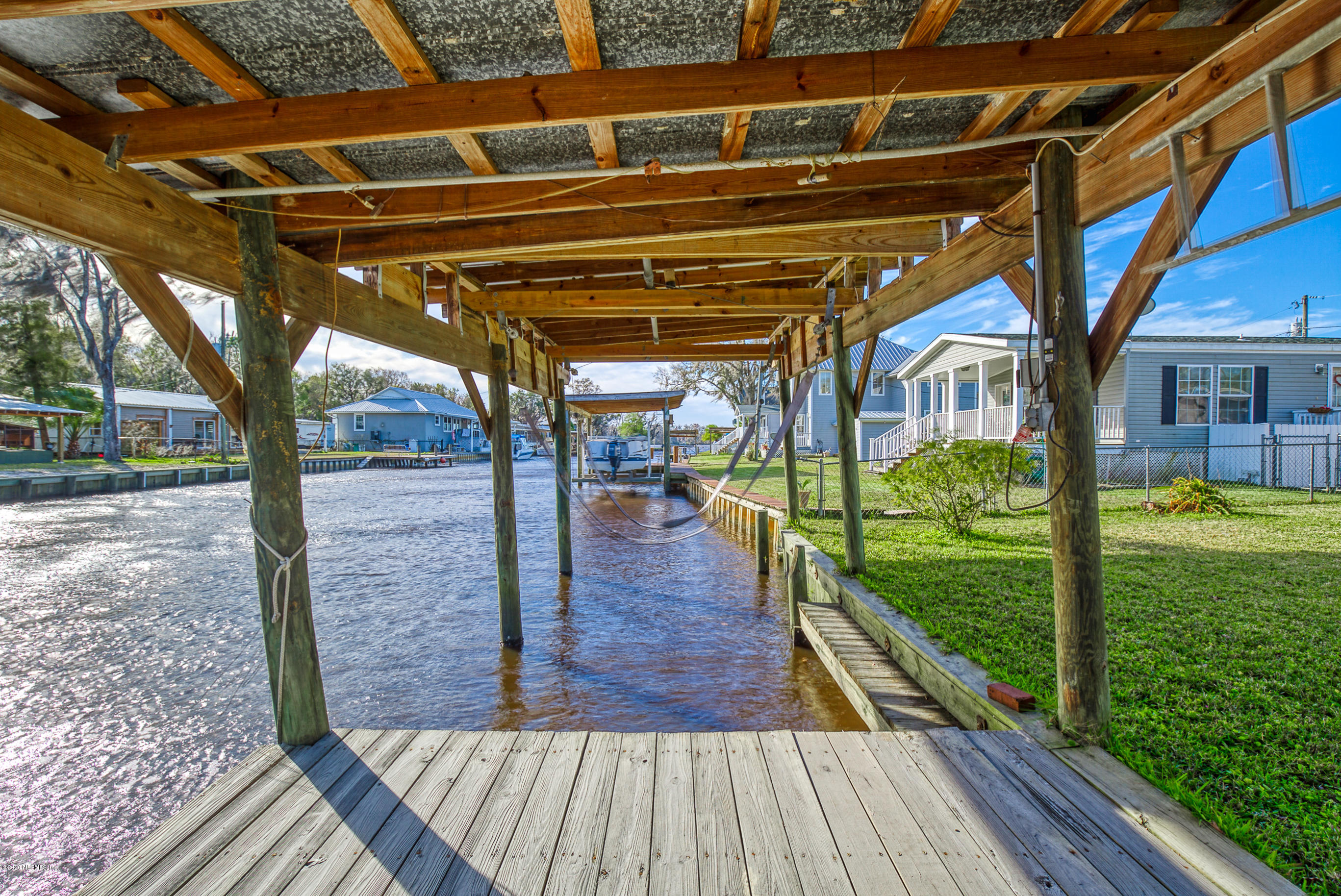 8466 Moody Canal Road St. Augustine, FL 32092 - Photo 6 of 48 Boat Lift