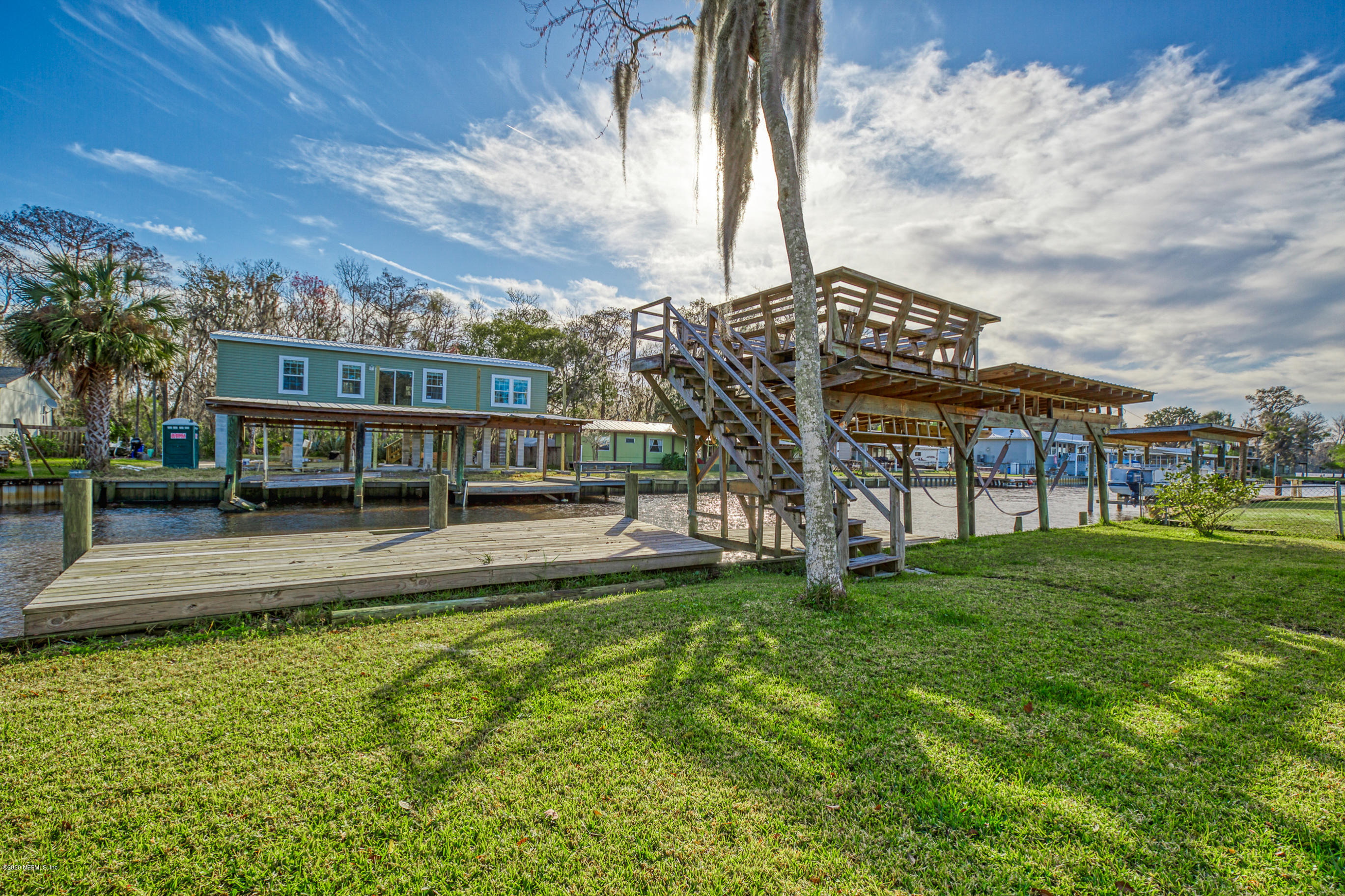 8466 Moody Canal Road St. Augustine, FL 32092 - Photo 7 of 48 View from Back