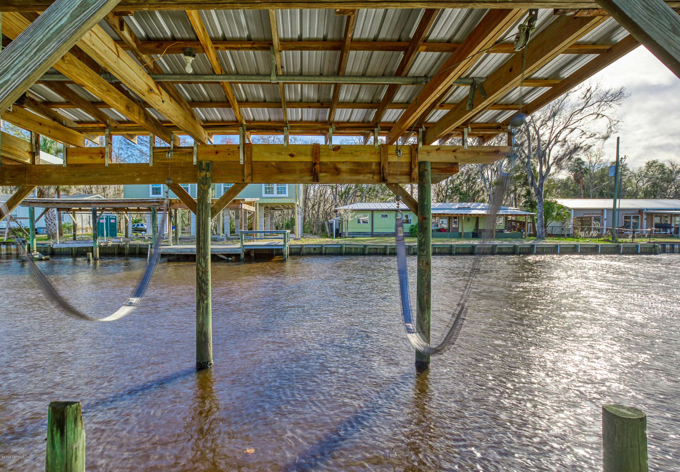 8466 Moody Canal Road St. Augustine, FL 32092 - Photo 10 of 48 Boat Lift