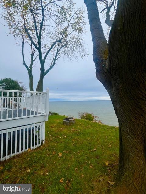 117 Chesapeake Avenue Prince Frederick, MD 20678 - Photo 53 of 65 a balcony with yard and lake view