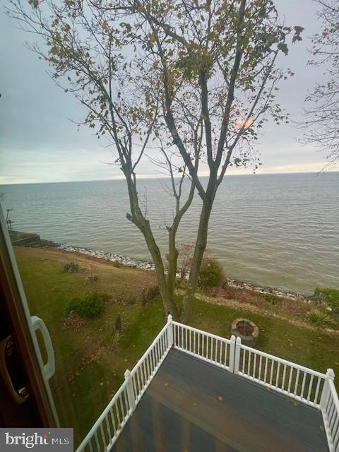 117 Chesapeake Avenue Prince Frederick, MD 20678 - Photo 63 of 65 a view of a balcony with an ocean view