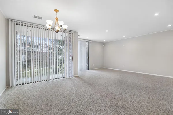 a view of a livingroom with a staircase