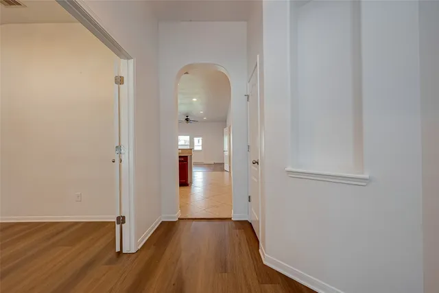 wooden floor in an empty room