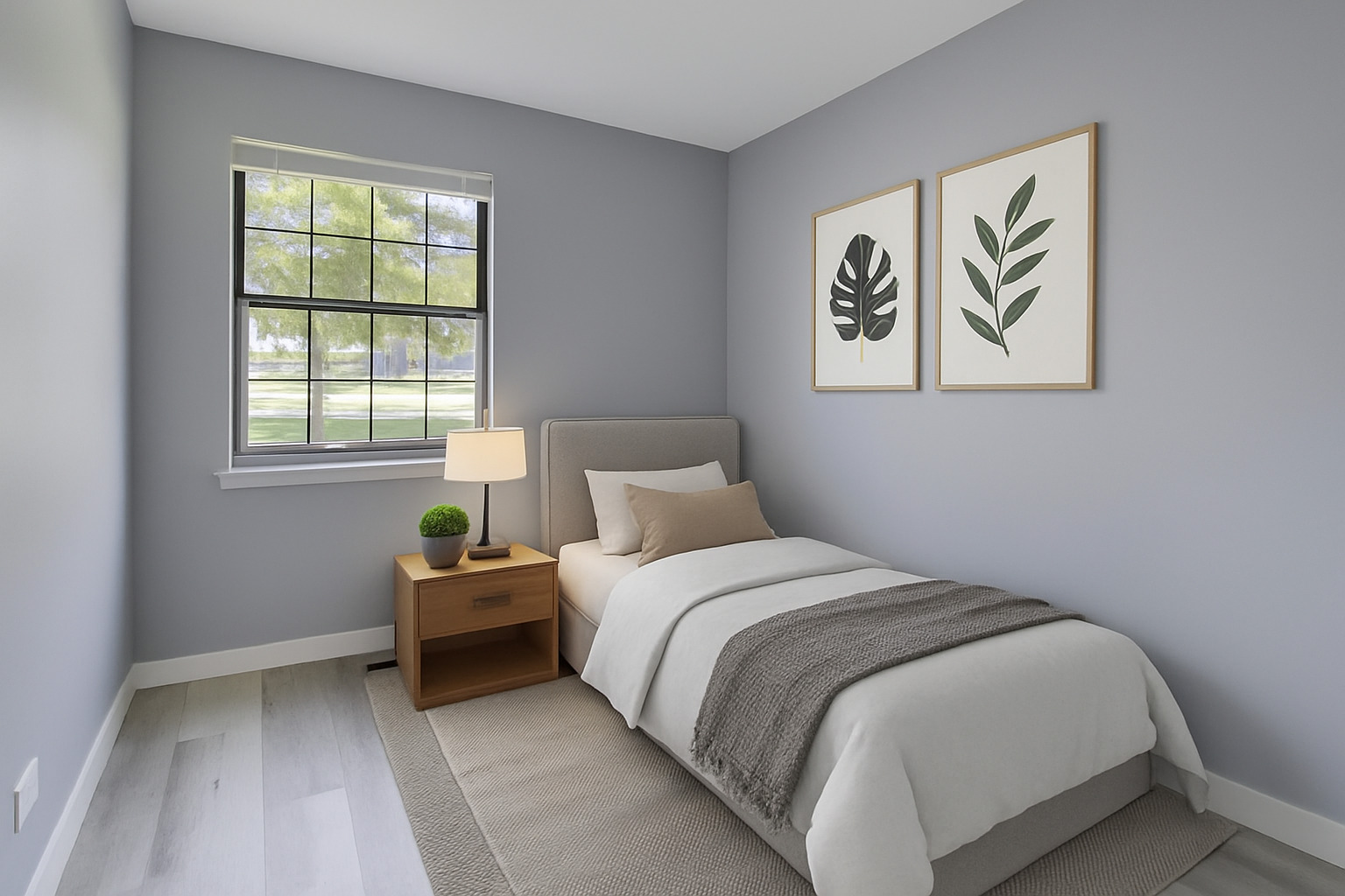 609 Hanover Court, Unit X1 Schaumburg, IL 60194 - Photo 13 of 25 a bedroom with a bed and a window