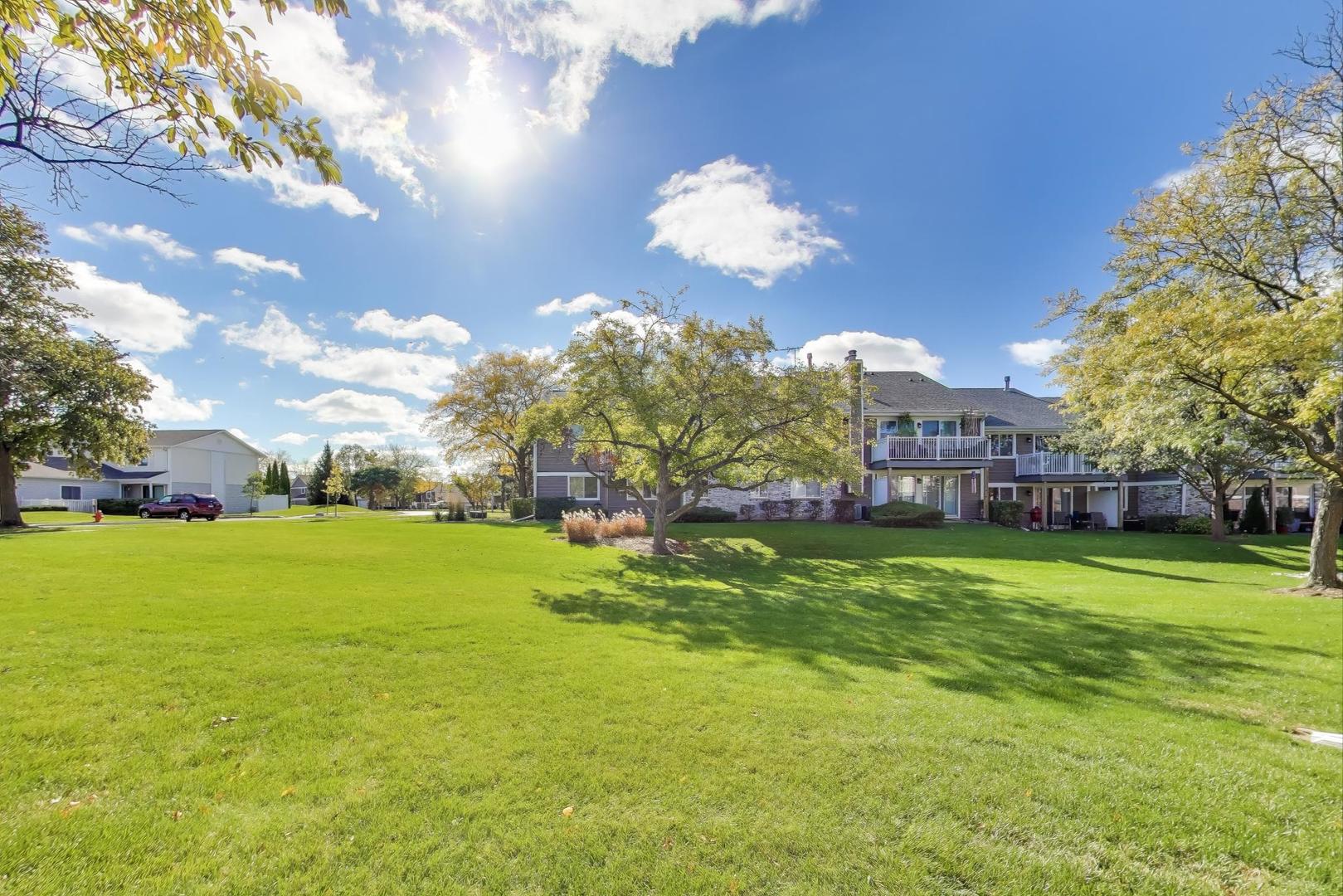 609 Hanover Court, Unit X1 Schaumburg, IL 60194 - Photo 21 of 25 a view of a house with a big yard