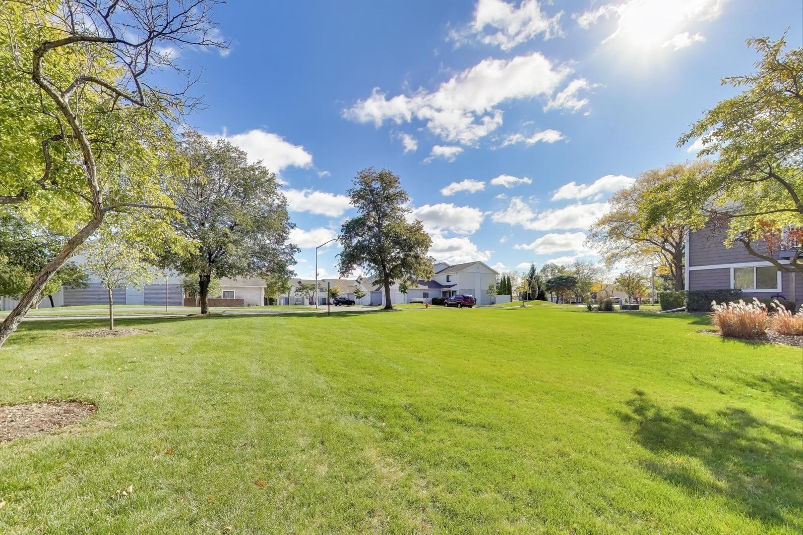 609 Hanover Court, Unit X1 Schaumburg, IL 60194 - Photo 22 of 25 a view of a field of grass and trees