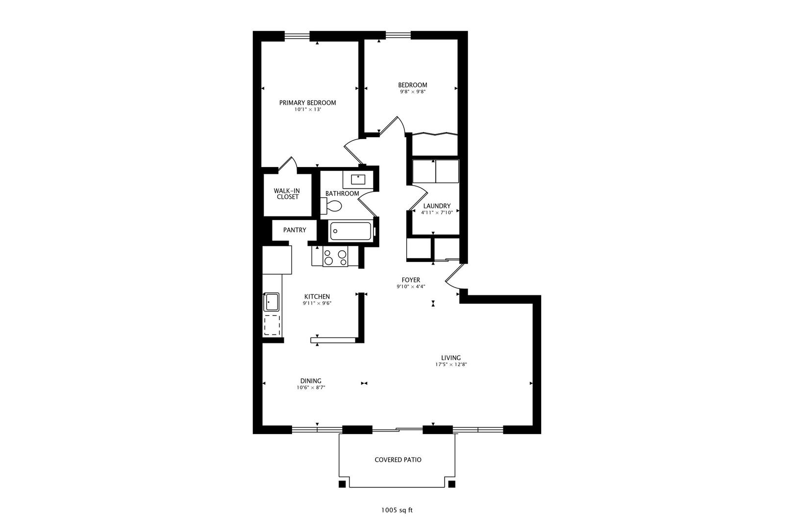 609 Hanover Court, Unit X1 Schaumburg, IL 60194 - Photo 25 of 25 a picture of a wall with white wall painting