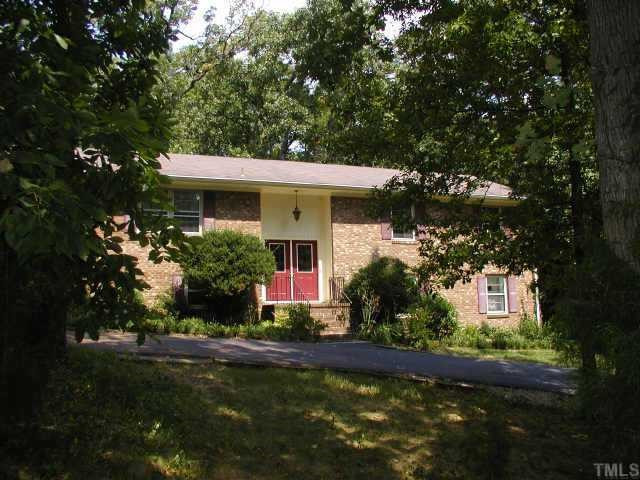 3930 Swarthmore Road Durham, NC 27707 - Photo 1 of 1 All Brick Home with front entrance and paved circular driveway. Exterior Front