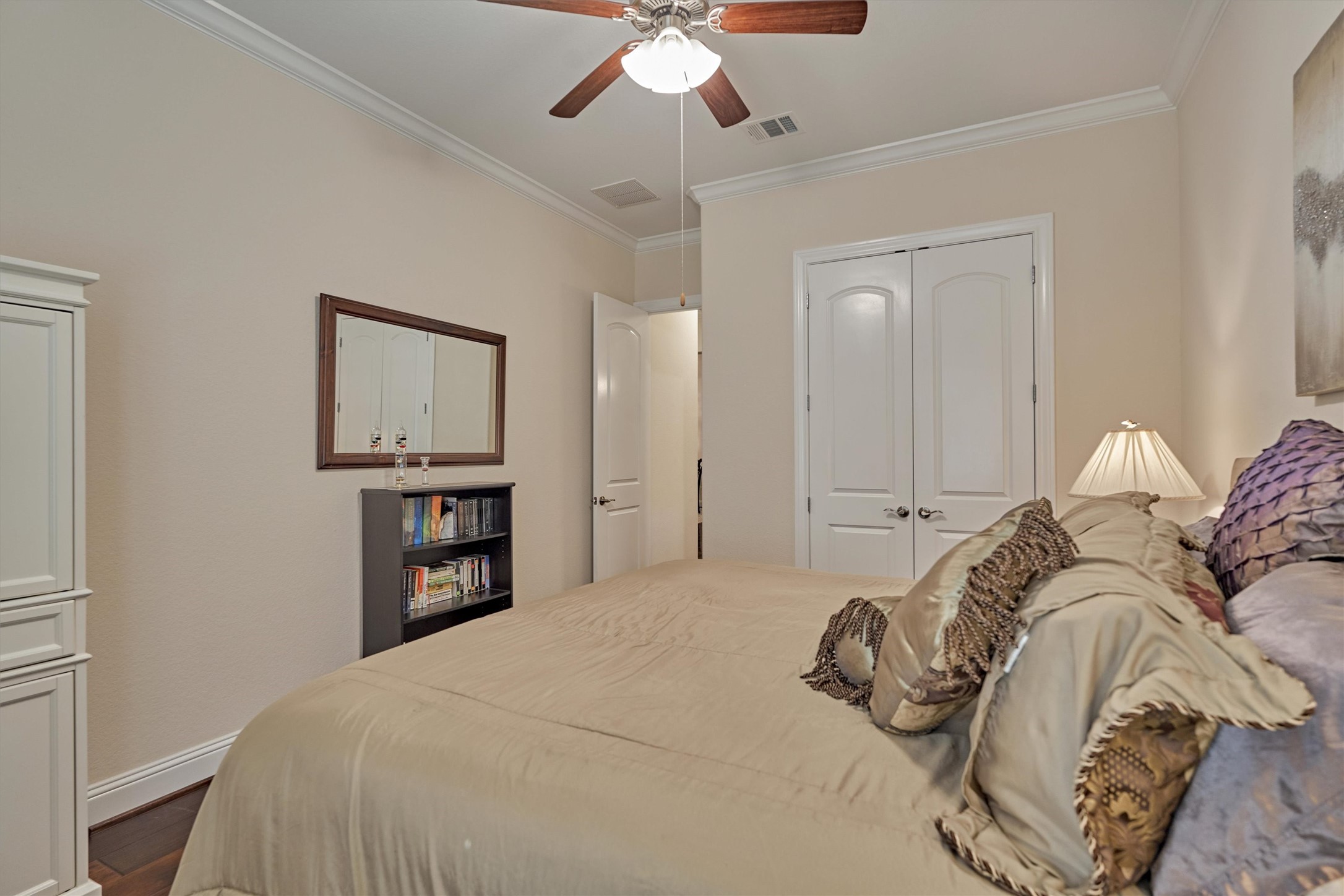 8827 Leaning Hollow Lane Spring, TX 77379 - Photo 15 of 49 Crown molding and double closet doors.