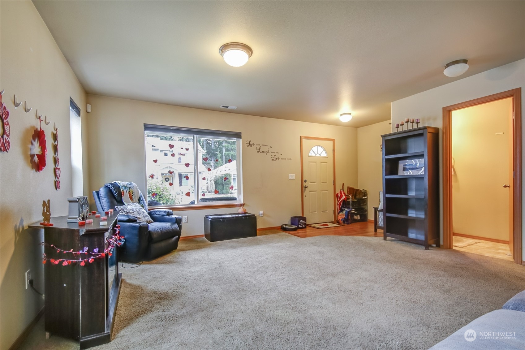 4644 Chanting Circle Southwest Port Orchard, WA 98367 - Photo 5 of 26 a view of a workspace with furniture and a window