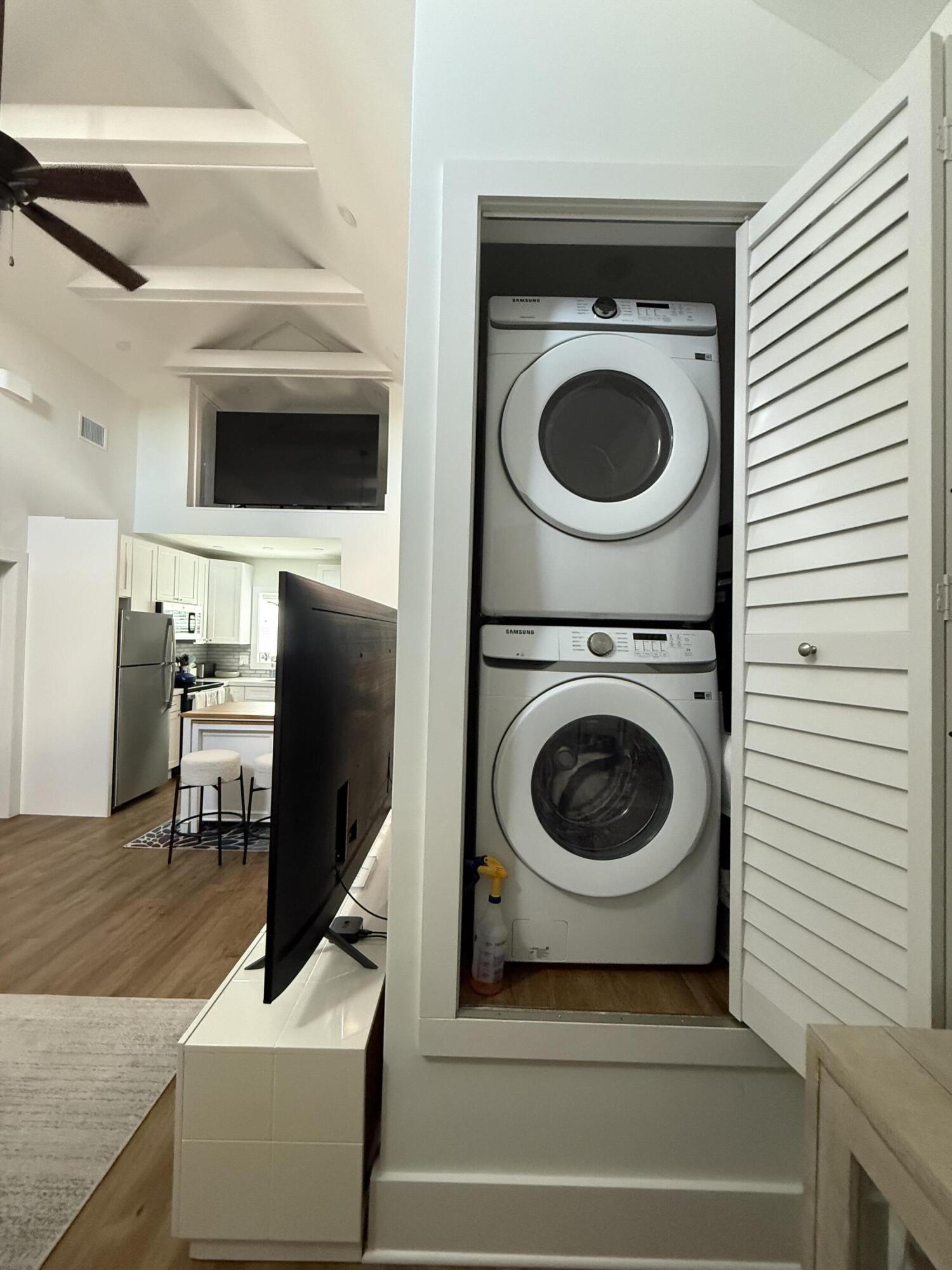 1116 Truman Avenue, Unit 1 Key West, FL 33040 - Photo 14 of 18 a utility room with dryer and washer