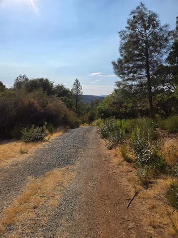 a view of a lake view with houses in back