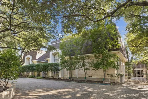 a front view of a building