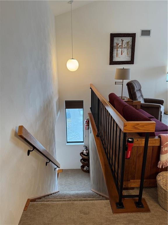 Z1 Sunridge Road Champion, PA 15622 - Photo 16 of 18 a view of entryway with stairs and furniture