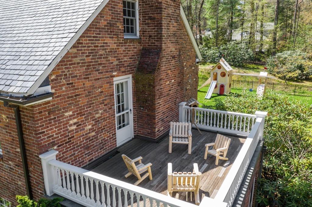 116 Meadowbrook Road Weston, MA 02493 - Photo 24 of 26 a view of balcony with small garden
