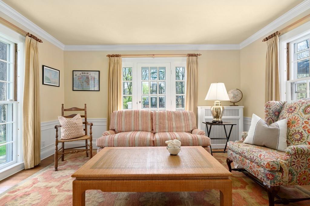 116 Meadowbrook Road Weston, MA 02493 - Photo 8 of 26 a living room with furniture and a large window