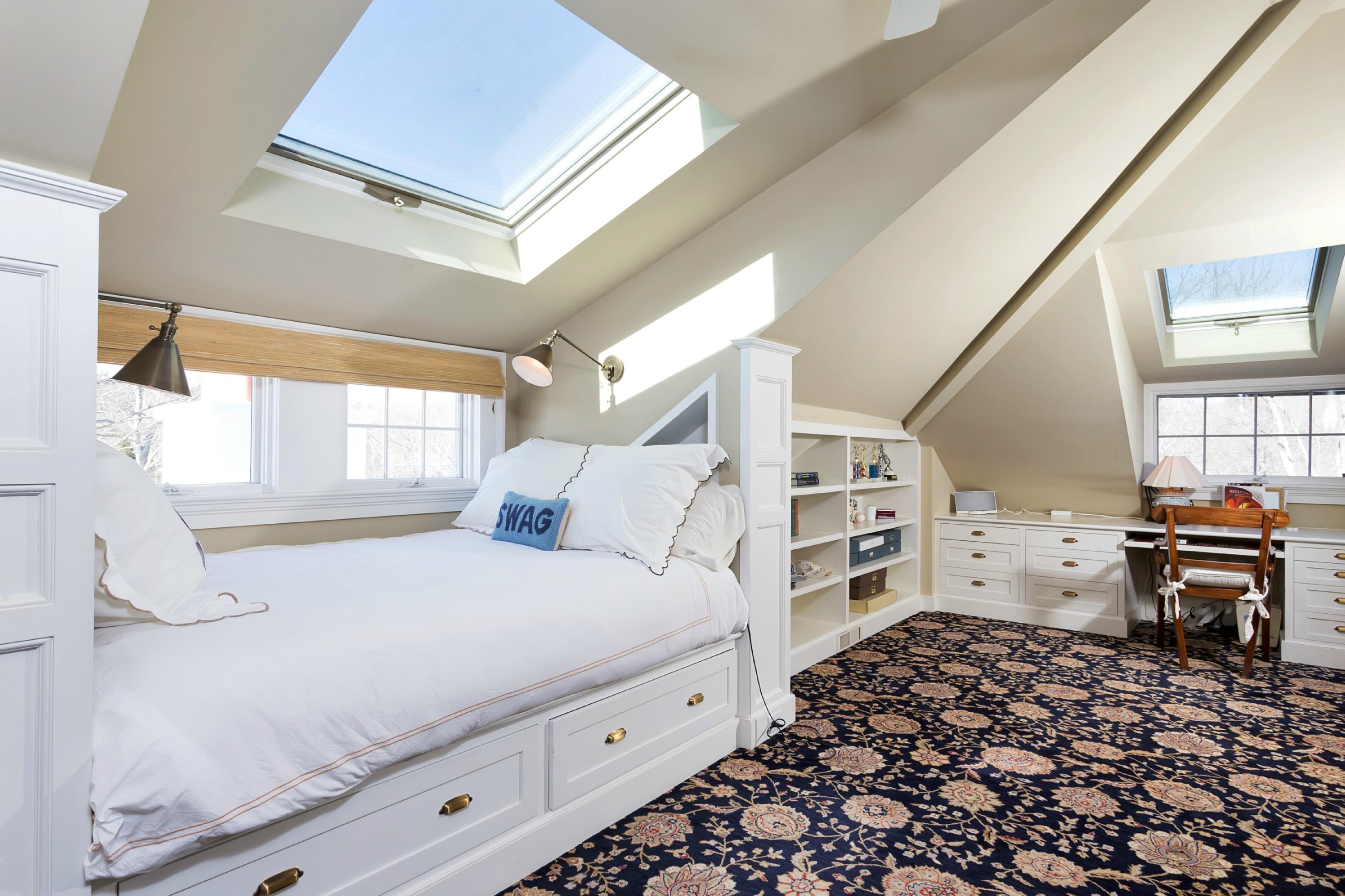 39 Old Farm Road Darien, CT 06820 - Photo 28 of 36 a bedroom with furniture and a window