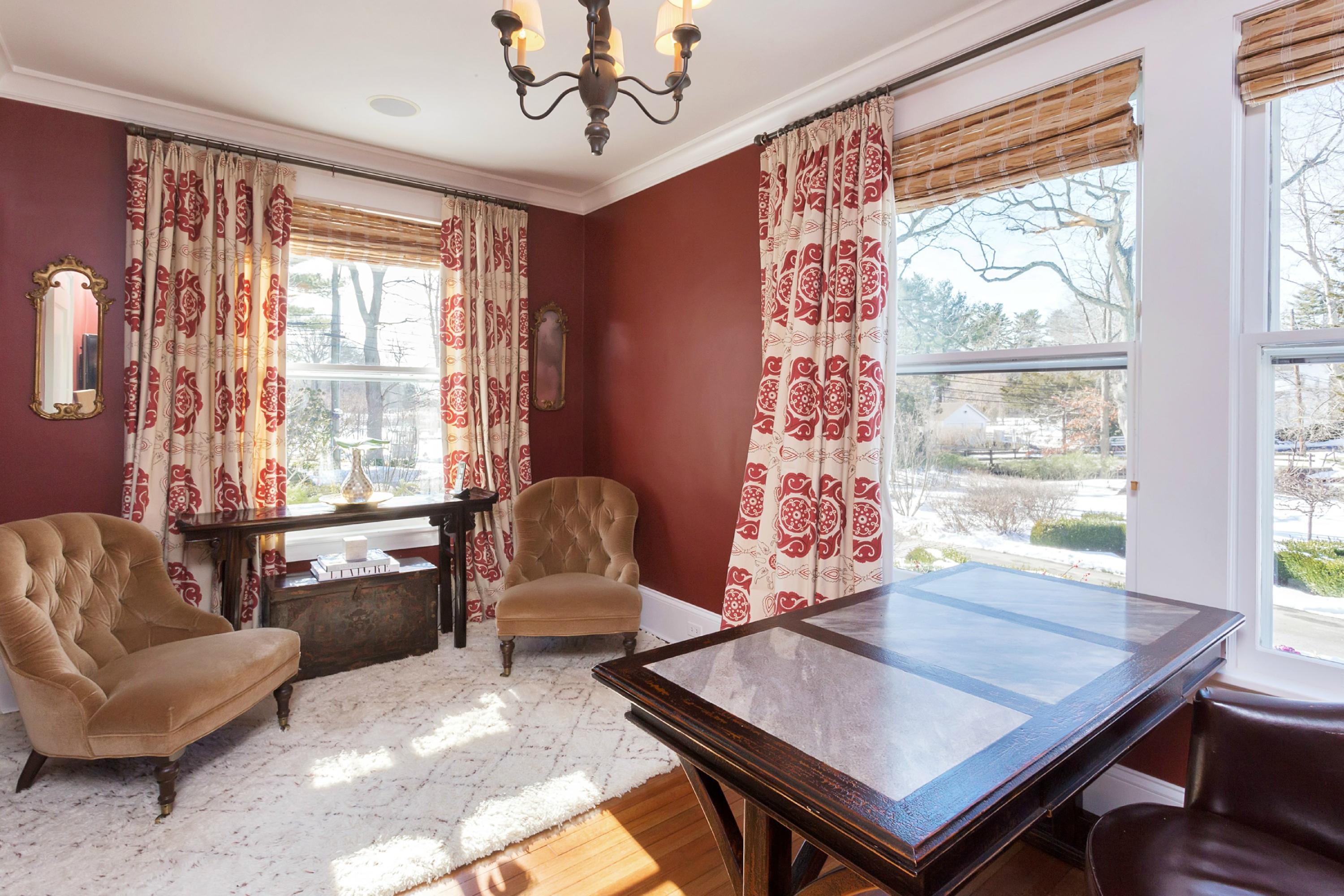 39 Old Farm Road Darien, CT 06820 - Photo 8 of 36 a living room with furniture and a window