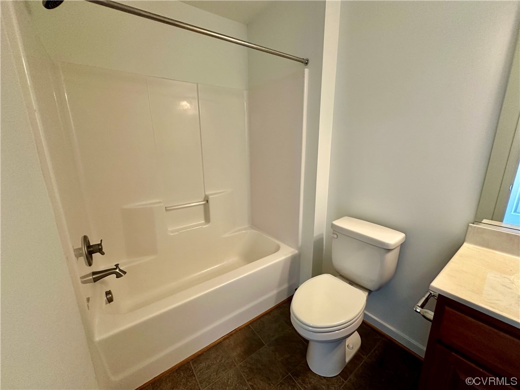 3314 Kennington Park Road Aylett, VA 23009 - Photo 24 of 36 a white toilet sitting next to a bath tub