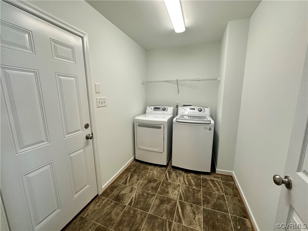 3314 Kennington Park Road Aylett, VA 23009 - Photo 25 of 36 a utility room with dryer and washer