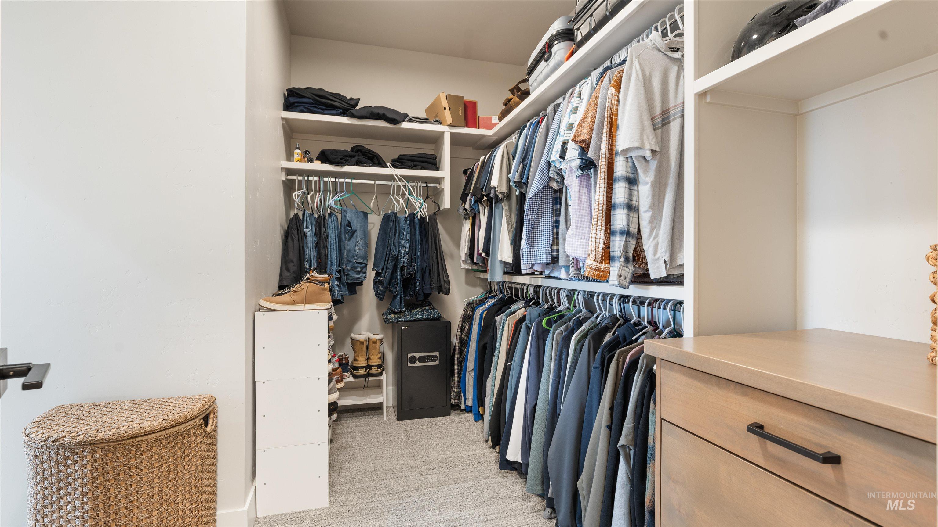 16901 Spring Meadow Drive Caldwell, ID 83607 - Photo 38 of 50 Walk in closet with light colored carpet