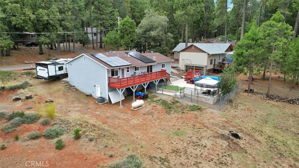 14141 Racine Circle Magalia, CA 95954 - Photo 43 of 53 an aerial view of a house with swimming pool