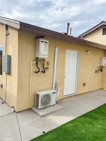 a view of a front door of the house