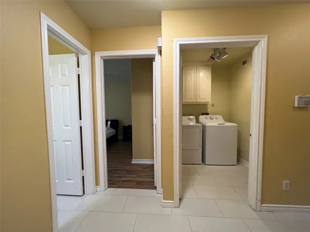 a view of a livingroom with a chandelier