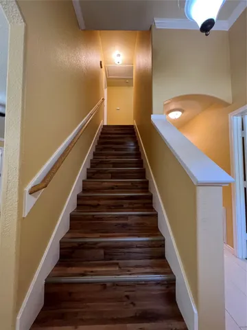 a view of a livingroom with a chandelier