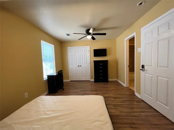 a view of a livingroom with a chandelier