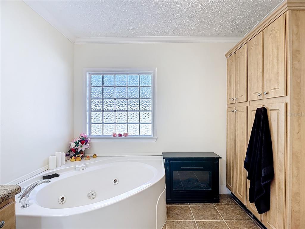15821 Archer Street Hudson, FL 34667 - Photo 54 of 77 a bathroom with a bathtub and a shower