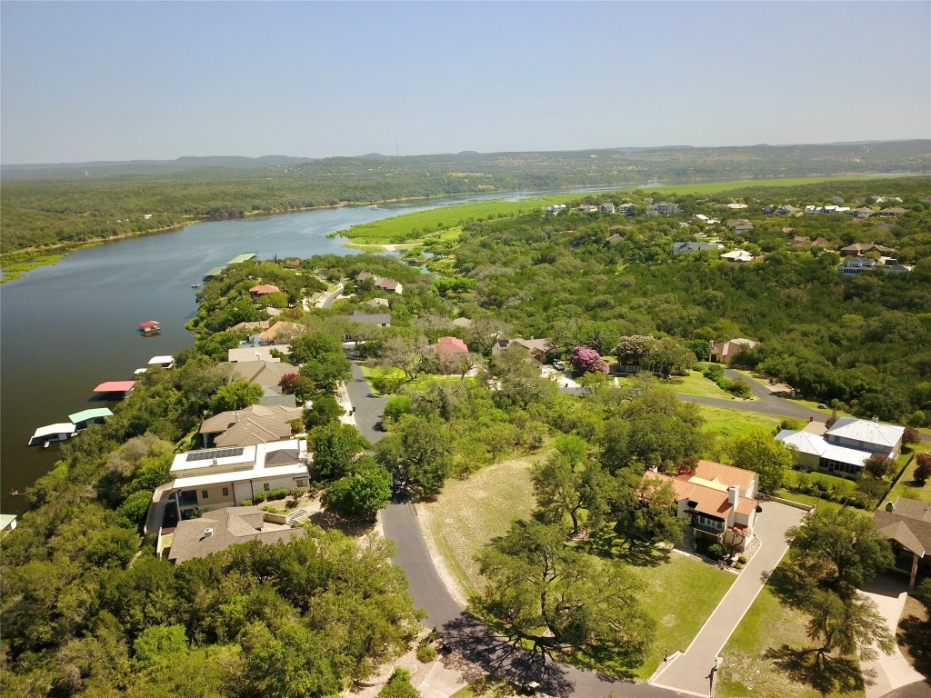 333 Quail Run Court Spicewood, TX 78669 - Photo 36 of 37 a view of lake with city