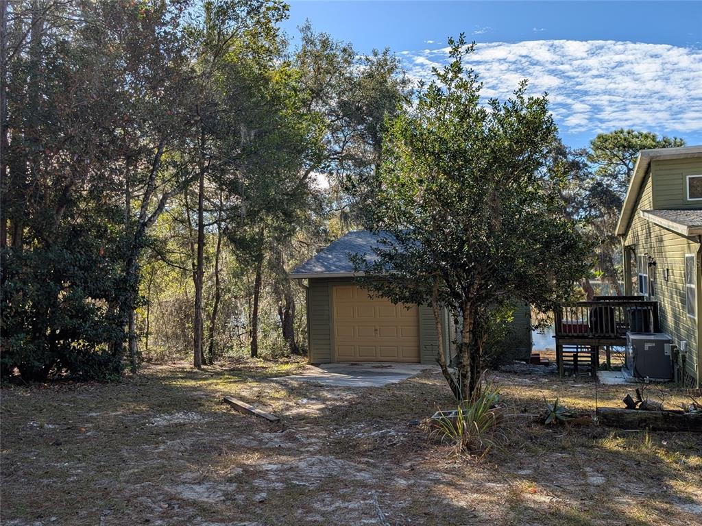 14730 Southeast 61st Street Road Ocklawaha, FL 32179 - Photo 50 of 88 a view of a backyard with plants and trees