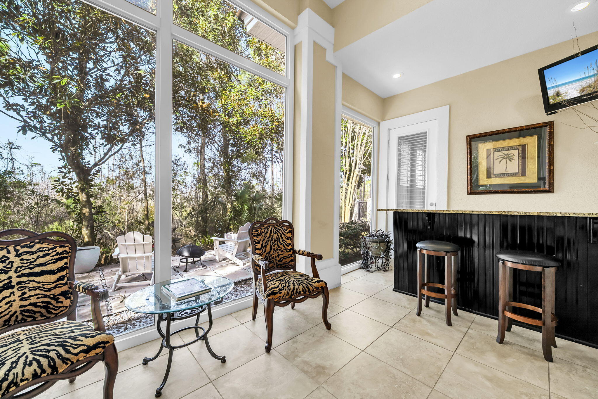4595 Sailmaker Lane Destin, FL 32541 - Photo 38 of 50 a living room with furniture and a large window