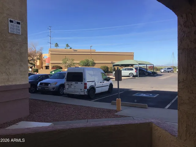 a view of a car garage