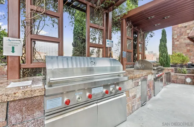 a view of a swimming pool and outdoor space