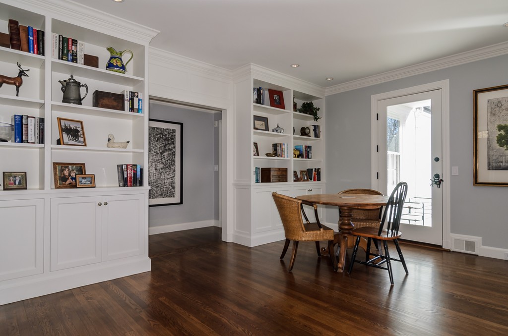 21 Carisbrooke Road Wellesley, MA 02481 - Photo 12 of 18 a dining room with furniture and wooden floor