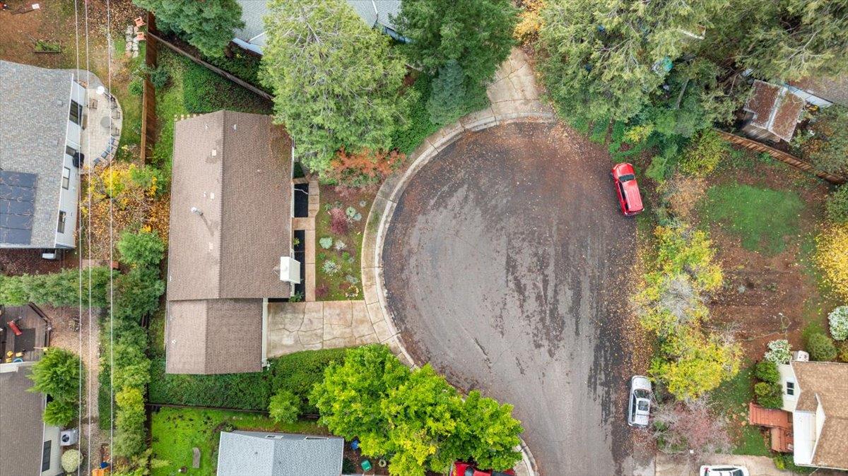561 Blight Road Grass Valley, CA 95945 - Photo 41 of 44 an aerial view of a house with a yard and large trees