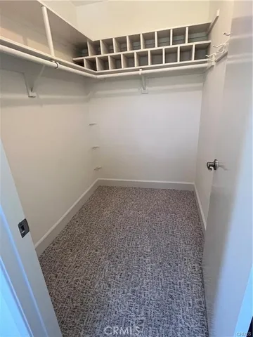 a view of a walk in closet