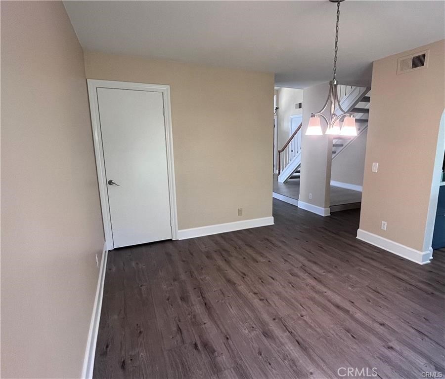 21681 Cabrosa Mission Viejo, CA 92691 - Photo 5 of 22 a view of a room with wooden floor and staircase