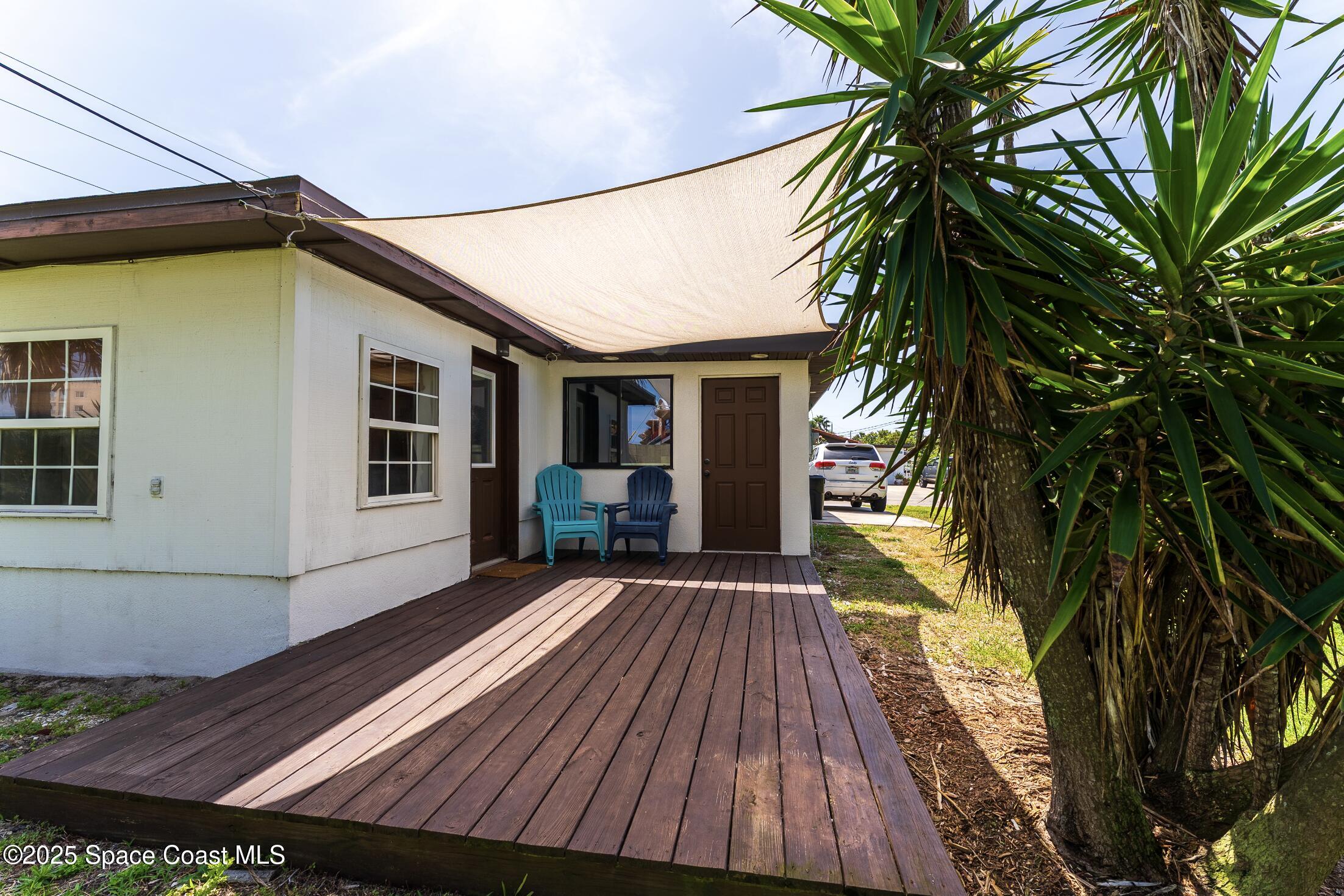 110 Del Flora Indialantic, FL 32903 - Photo 32 of 33 a front view of house with yard