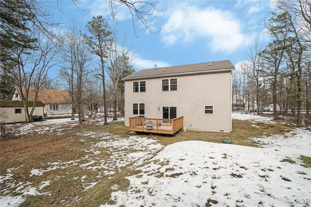3223 Willow Grove Road Pocono Summit, PA 18346 - Photo 36 of 43 Backyard