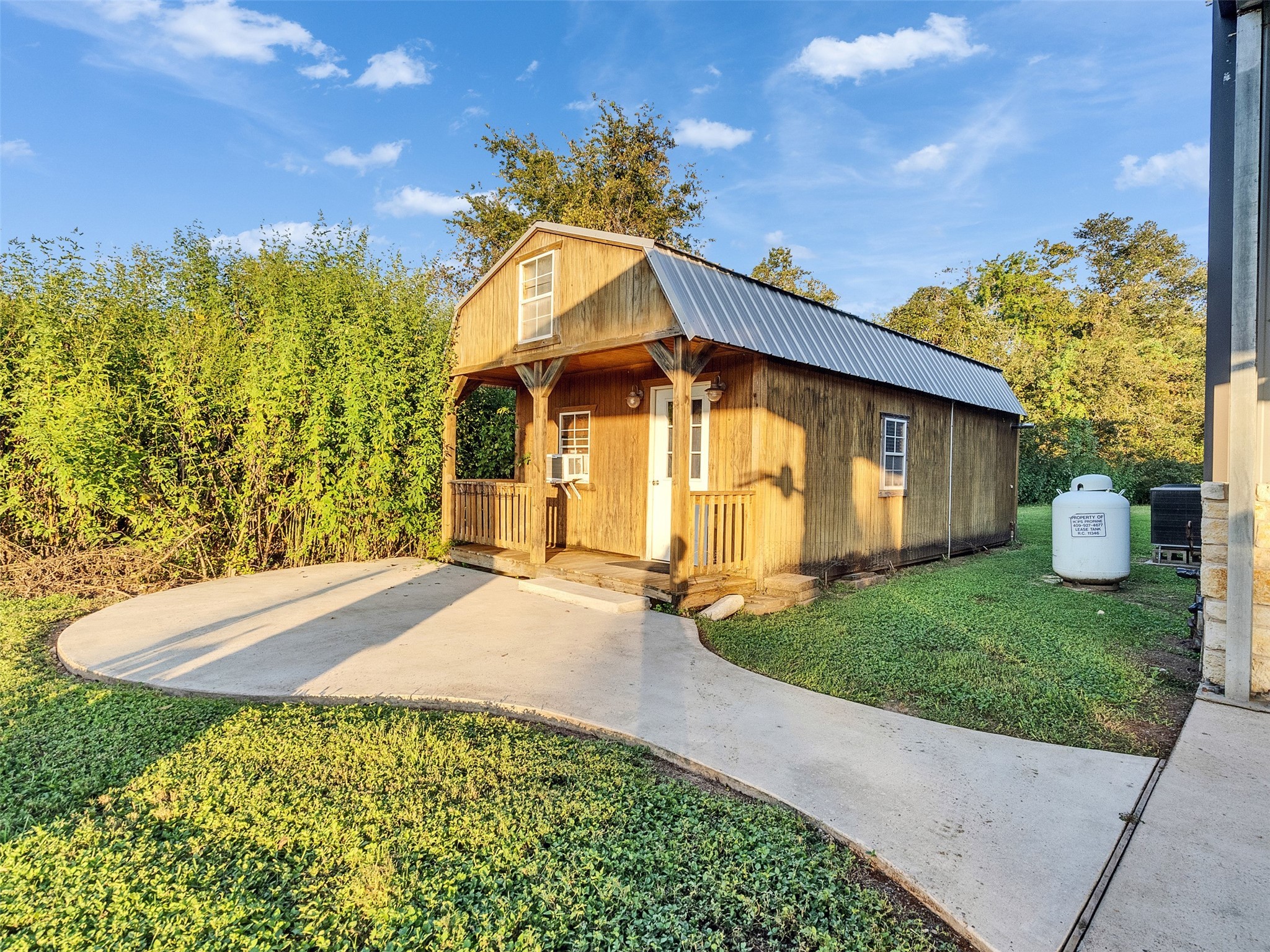 7301 Pearson Road Santa Fe, TX 77517 - Photo 30 of 46 a view of a house with a sink and a yard