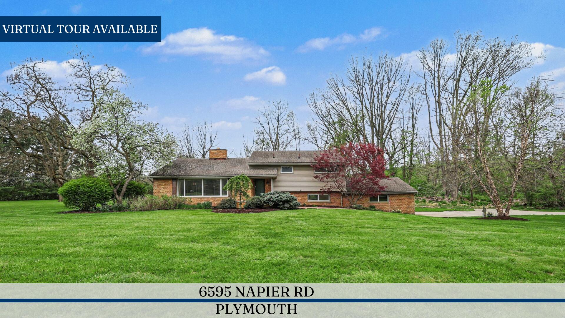 6595 Napier Road Plymouth, MI 48170 - Photo 1 of 35 splash page