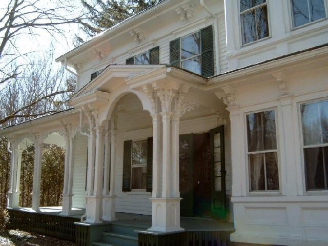 2 Train Hill Road Stockbridge, MA 01266 - Photo 1 of 1 a view of a building with a entrance