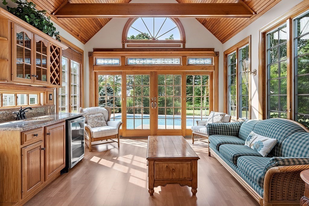 106 Fox Run Road Bolton, MA 01740 - Photo 12 of 41 a living room with furniture and a large window