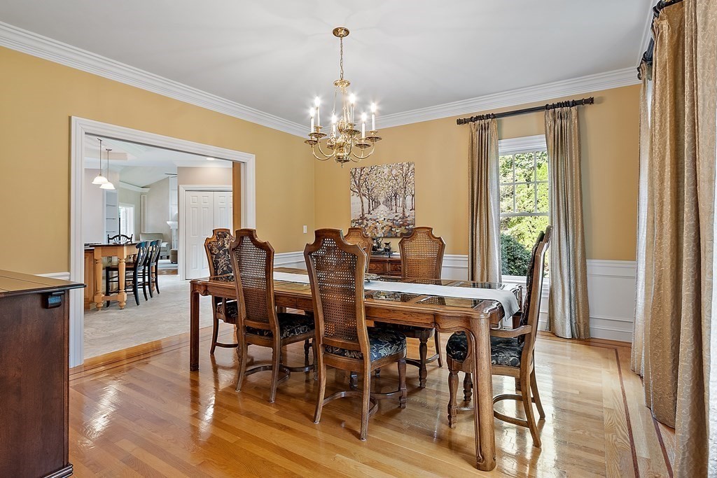 106 Fox Run Road Bolton, MA 01740 - Photo 14 of 41 a view of a dining room with furniture window and wooden floor