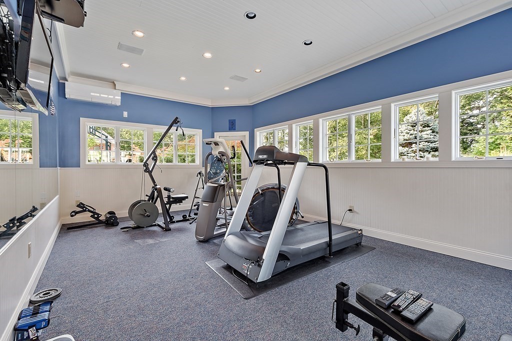 106 Fox Run Road Bolton, MA 01740 - Photo 18 of 41 a view of a room with gym equipment